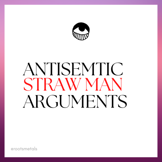 antisemitic straw man arguments