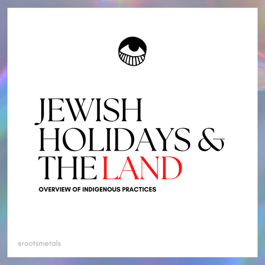 Jewish holidays & the land