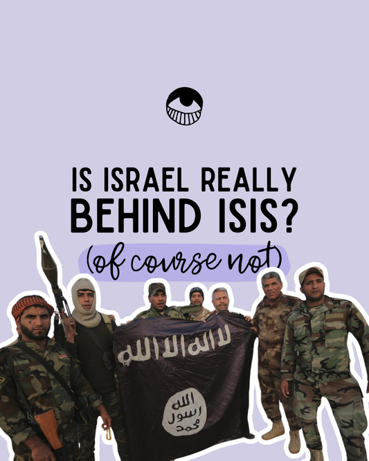 is Israel really behind ISIS? (Of course not)