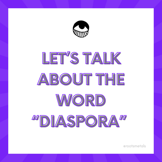 let's talk about the word "diaspora"