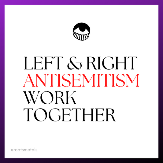 left & right antisemitism work together