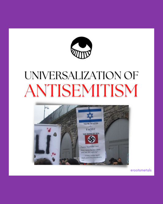 universalization of antisemitism