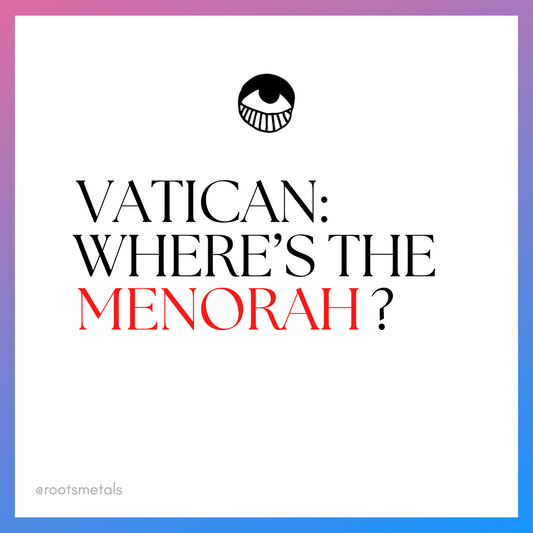 Vatican: where's the menorah?