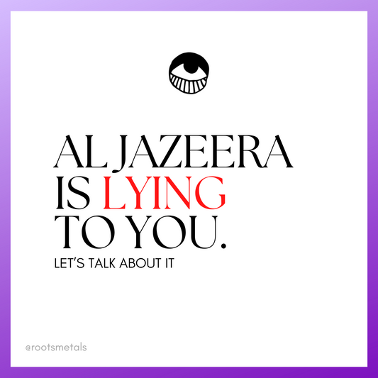 Al Jazeera is lying to you